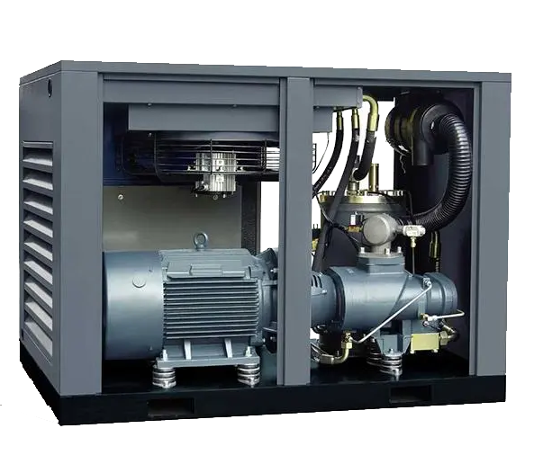 永磁變頻雙級螺桿式空壓機