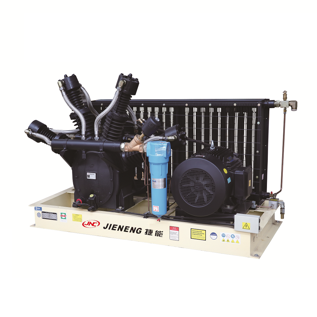 捷能活塞式增壓壓縮機1.5-12立方壓力4.0mpa