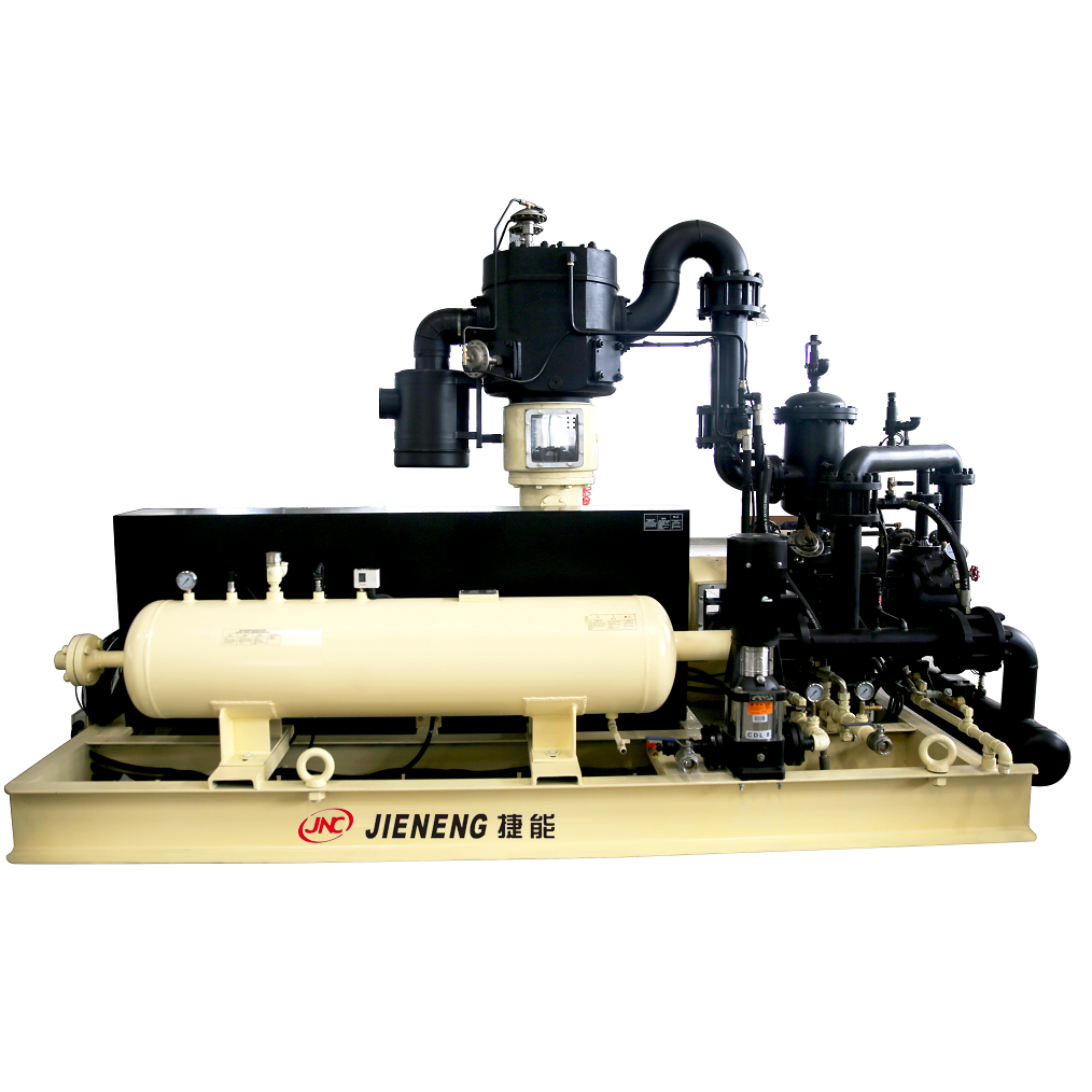 40bar水冷L型無(wú)油活塞式中高壓空壓機(jī)